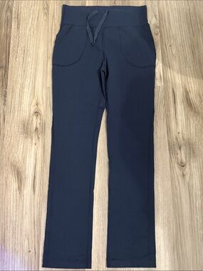 lululemon athletica Navy Athletic Ponte Pants sz 8